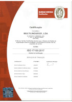 Certification ISO 17100